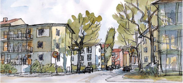 Largen, bostäder Årsta Stockholm 2