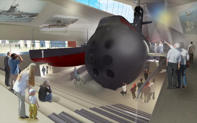Ubåtshall, Marinmuseum Karlskrona 7