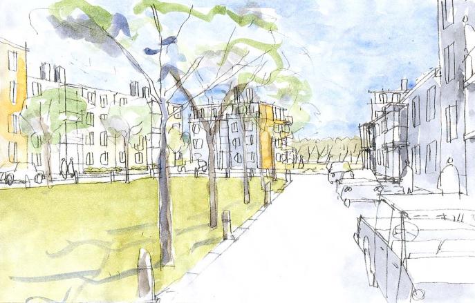 Gyllins Trädgård, Malmö 6