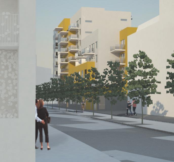Årsta, flerbostadshus Årstafältet 1