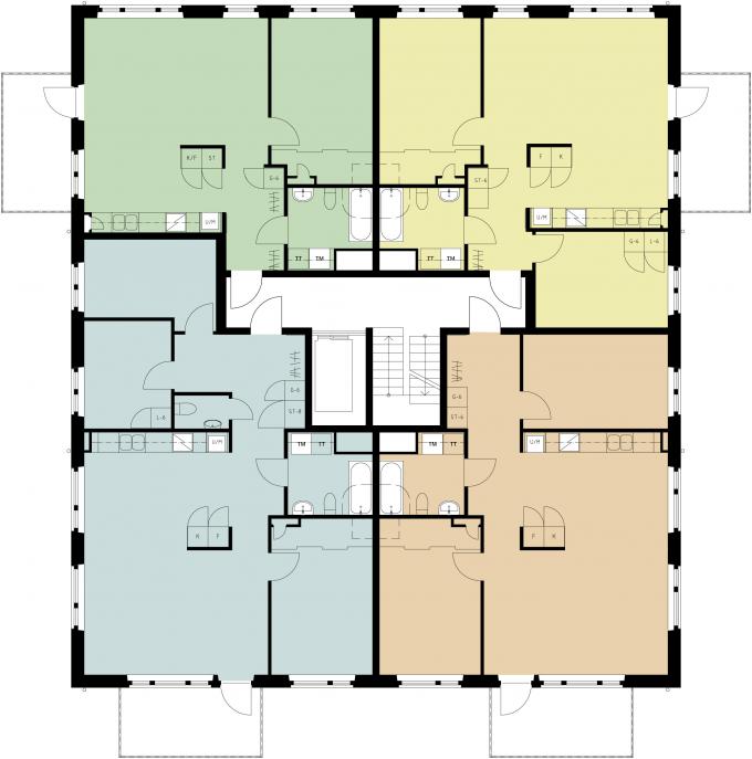 Viden, flerbostadshus Beckomberga 0