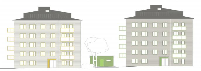 Viden, flerbostadshus Beckomberga 1
