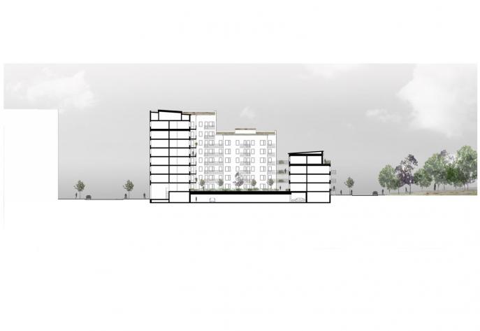 Kista Äng, flerbostadshus detaljplan Stockholm 4