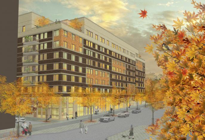 Kista Äng, flerbostadshus detaljplan Stockholm 2