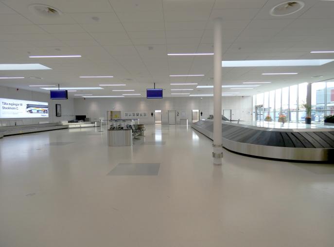 Bromma ny ankomsthall, flygplats Stockholm 3