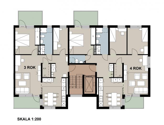Silverdalshöjden och Silverdalsbacken, flerbostadshus Sollentuna 2