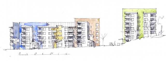 Silverdalshöjden och Silverdalsbacken, flerbostadshus Sollentuna 3