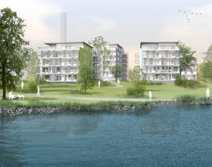 Dalenum, flerbostadshus och gestaltningsprogram Lidingö 1