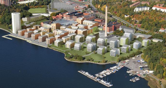 Dalenum, flerbostadshus och gestaltningsprogram Lidingö 8