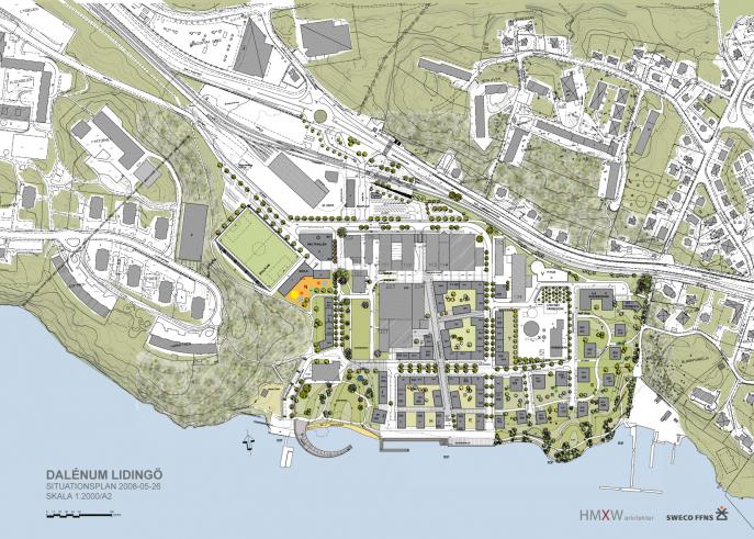 Dalenum, flerbostadshus och gestaltningsprogram Lidingö 2