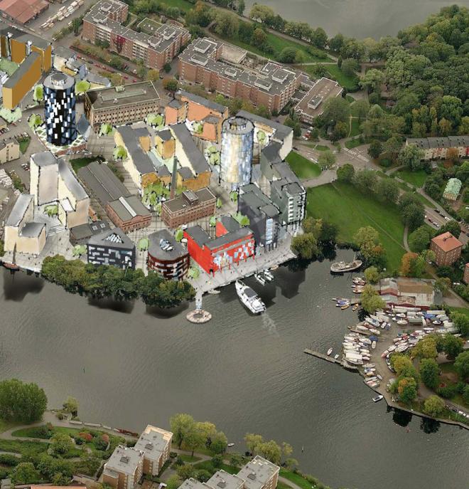 Beckers, stadsplanering Lövholmen Stockholm 0