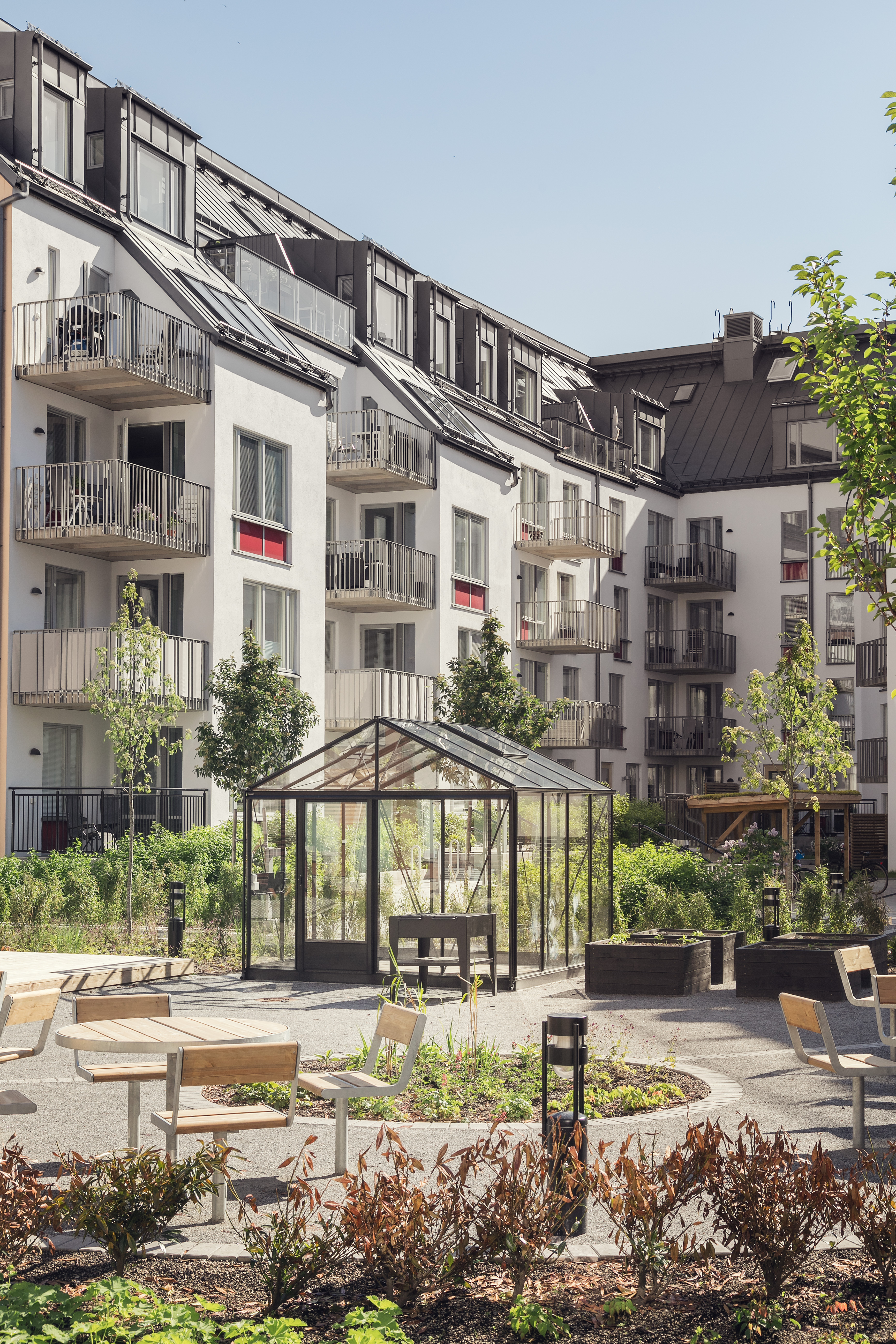 Märtas Berså, flerbostadshus Sollentuna 1