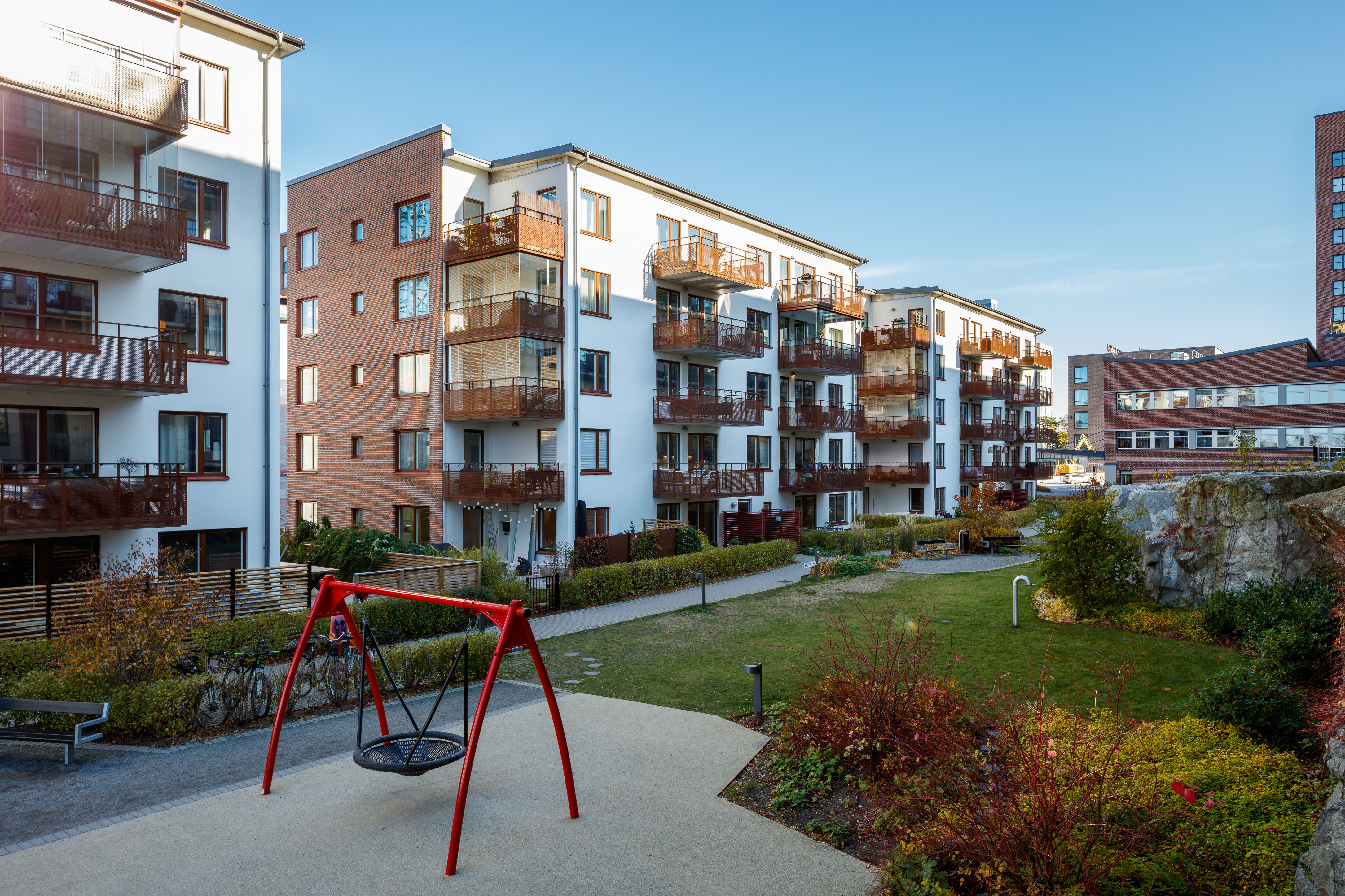 Spisbrödsfabriken, flerbostadshus Kvarnholmen Nacka 9