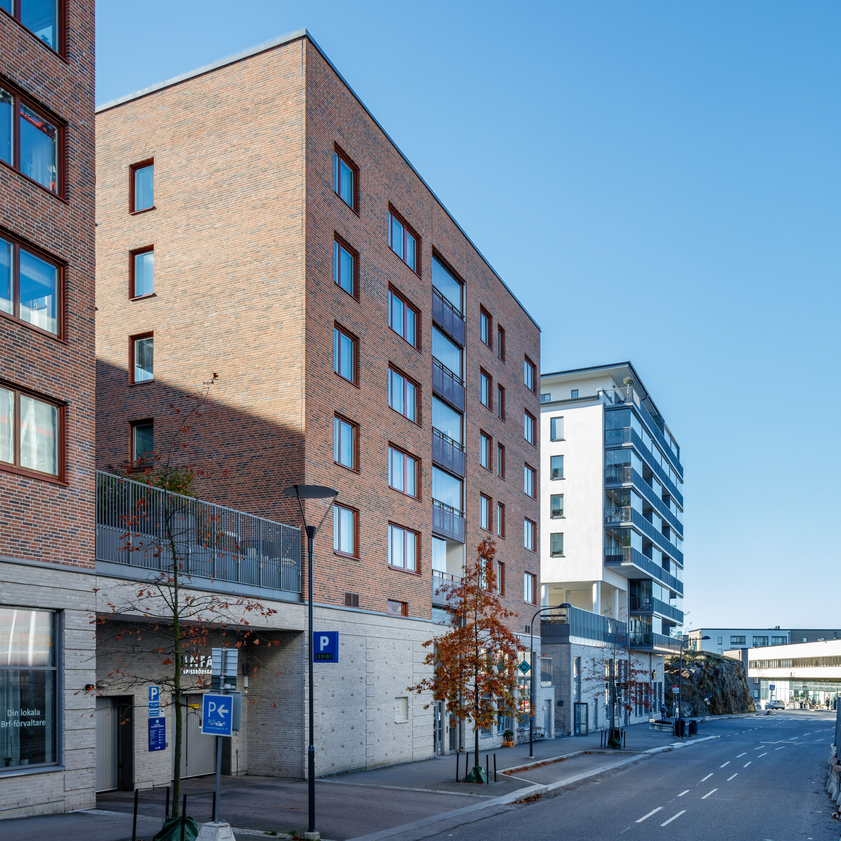 Spisbrödsfabriken, flerbostadshus Kvarnholmen Nacka 4