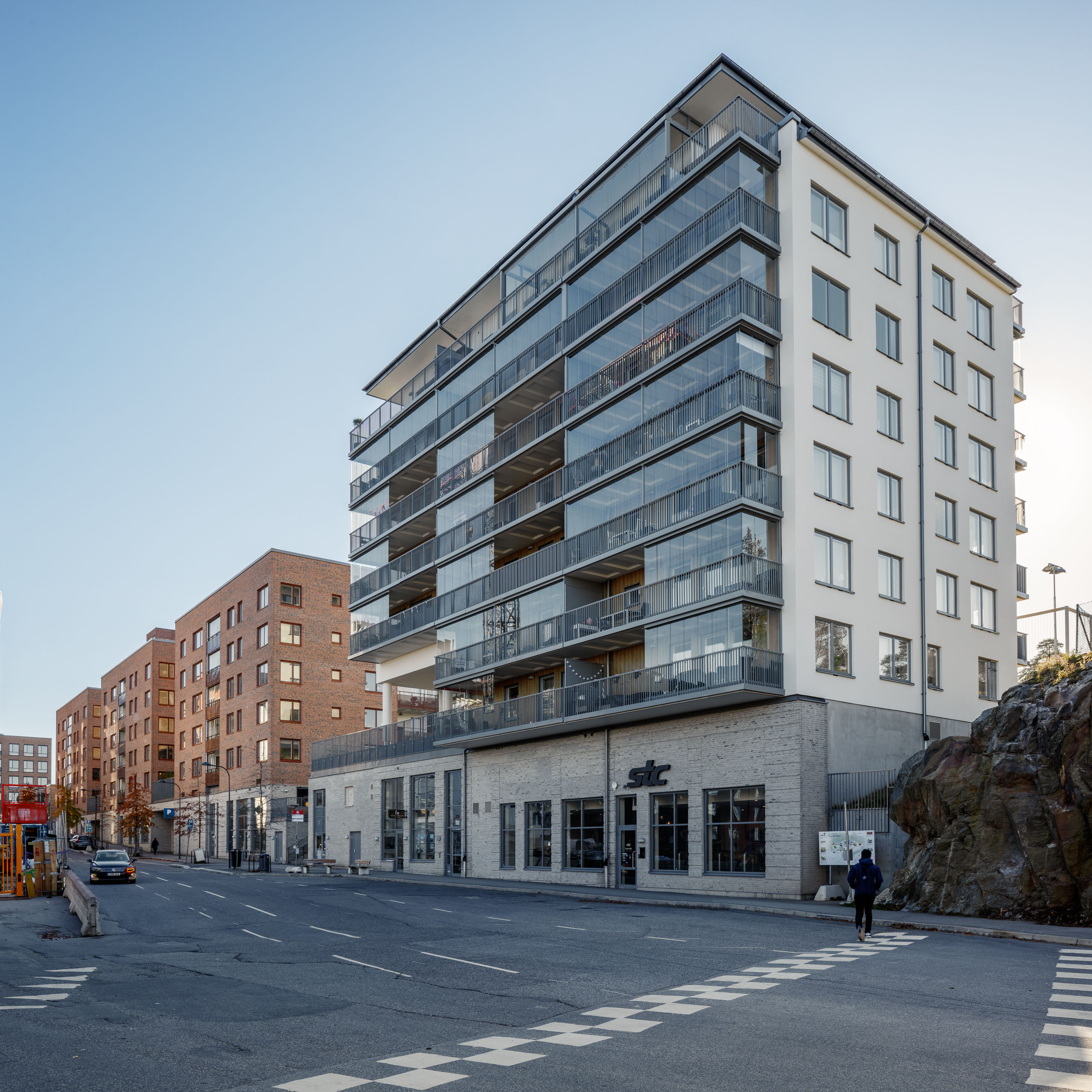 Spisbrödsfabriken, flerbostadshus Kvarnholmen Nacka 3